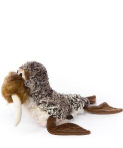 sigikid 39863 Plüschtier San Francis, BeastsTown grau weiß braun Walroß 30cm