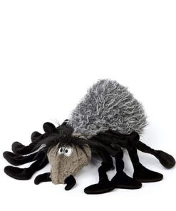 sigikid 42821 Spinne Brigitt Igitt,BeastsTown,Grau Schwarz Spinne,36x20x16cm