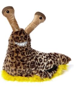 sigikid 43214 Plüschtier Fine Slime, BeastsTown braun gelb Nacktschnecke 30cm